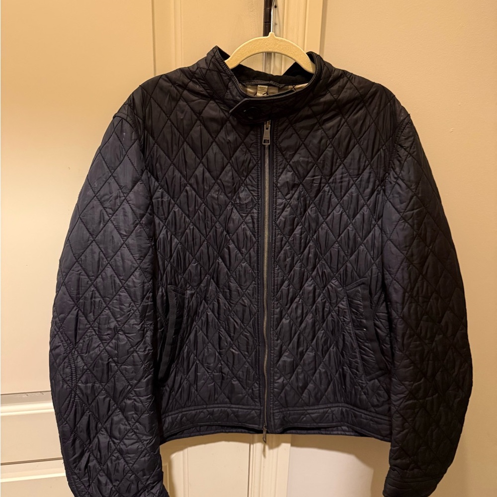 Burberry Black Quilted Jacket